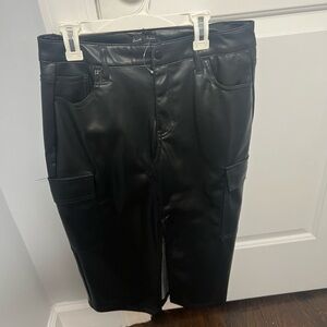 Pleather skirt